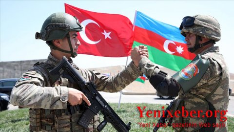 Начались совместные оперативно-тактические учения азербайджанской и турецкой армий