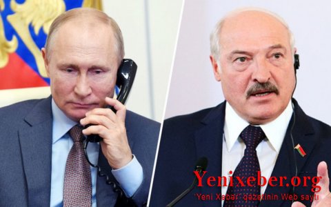 Путин и Лукашенко провели телефонный разговор