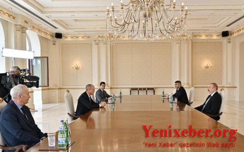Президент Азербайджана принял министра сельского хозяйства Израиля
