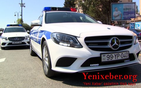 В Баку задержан не подчинившийся требованиям полиции водитель