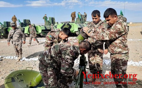 Состоялся осмотр вооружения и военной техники в конкурсе "Мастера артиллерийского огня"