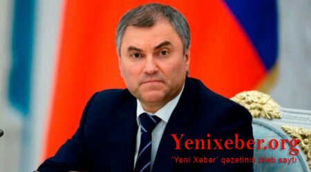 Спикер Госдумы пригласил председателя Милли Меджлиса посетить Россию до конца года