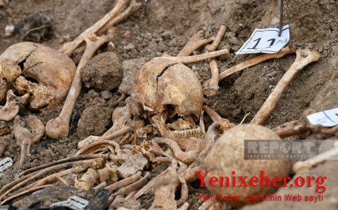 В Ходжавенде во время строительных работ обнаружены человеческие останки