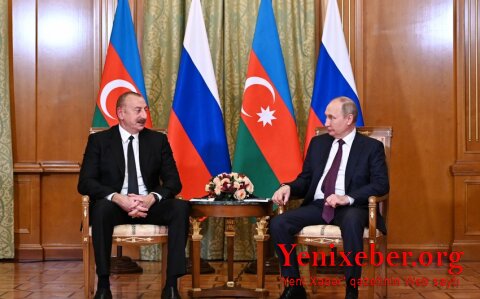 Владимир Путин позвонил Ильхаму Алиеву -