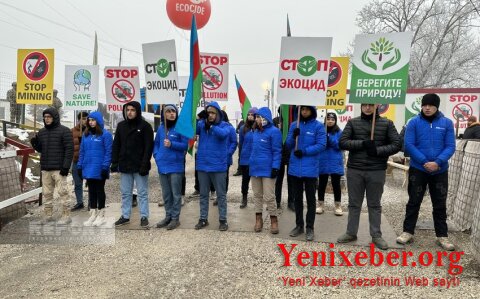 Акция протеста на дороге Ханкенди-Лачын продолжается 43 дня