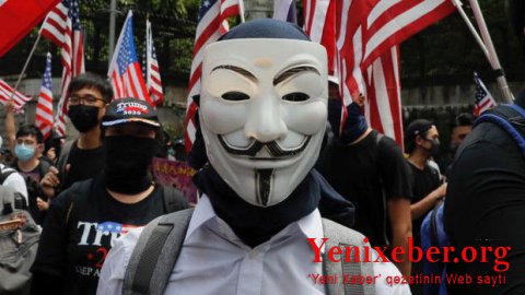 ABŞ-dakı etirazlara “Anonymous” haker qrupu da qoşuldu