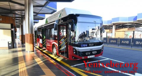 Paytaxtda ekspres avtobus xətlərinin iş qrafiki dəyişdirildi-