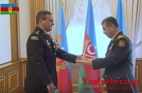 Qəbələ qəhrəman generalını qarşılayır -
