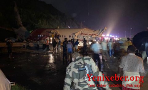 Hindistanda təyyarə qəzası: 17 ölü, 123 yaralı -
