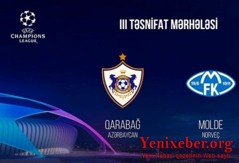 “Qarabağ” “Molde”yə qarşı - 