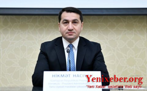 Hikmət Hacıyev dünya ölkələrinə müraciət etdi-