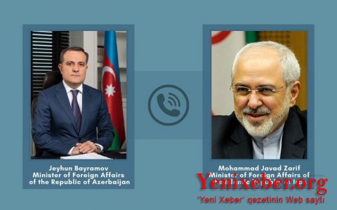 Azərbaycan və İran XİN başçıları telefonla danışıb