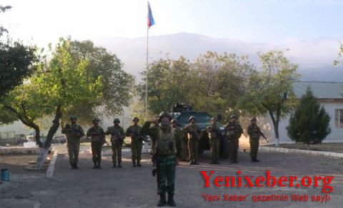 Ağbənddə Azərbaycan bayrağı dalğalanır - 