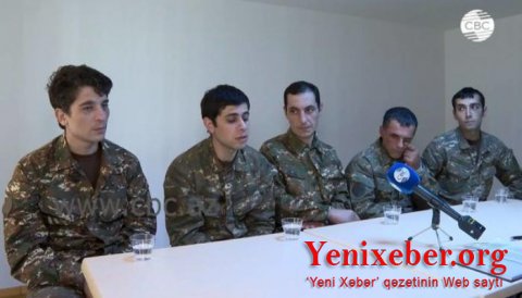 Erməni əsirlər həmvətənlərinə çağırış etdi: 