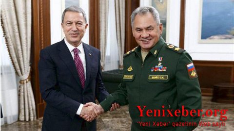 Türkiyə və Rusiya Müdafiə nazirləri Qarabağı müzakirə ediblər