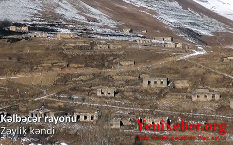 Kəlbəcərin Zəylik kəndindən videoreportaj-