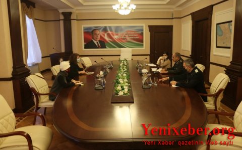 Xanlar Vəliyev Ariane Baueri qəbul edib-