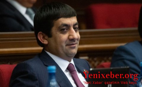 Bu erməni deputat da mandatından istiefa etdi-