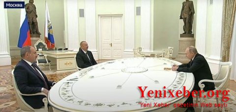 PREZİDENTLƏRİN GÖRÜŞÜ BAŞLADI - Qarabağda bərpa işlərilə bağlı üçtərəfli komissiya yaradılır +