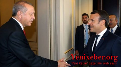 Makron Ərdoğanla görüşmək istəyir