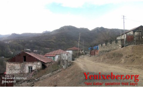 Xocavəndin Binə kəndinin görüntüləri -
