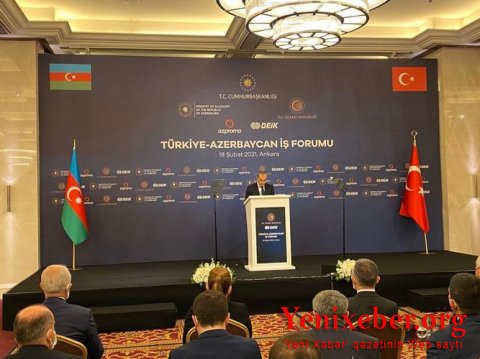 Türkiyə-Azərbaycan İşgüzar Forumu keçirilir-