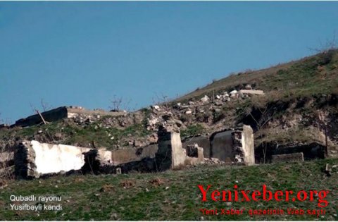 Qubadlının Yusifbəyli kəndinin görüntüləri -