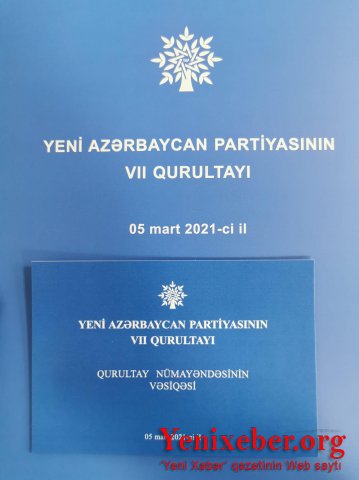 YAP-ın qurultayı başa çatıb, 40 nəfərlik İdarə Heyəti seçilib -