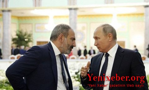 Paşinyan Putinlə bu tarixdə görüşəcək