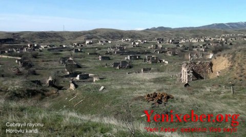 Cəbrayılın Horovlu kəndinin görüntüləri - 