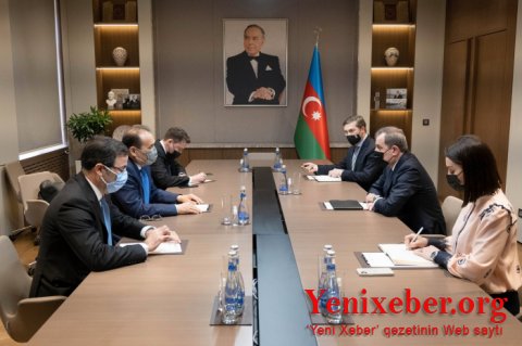 Ceyhun Bayramov Türk Şurasının Baş katibi ilə görüşüb-