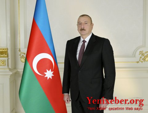 Prezident İlham Əliyev çıxış edir -