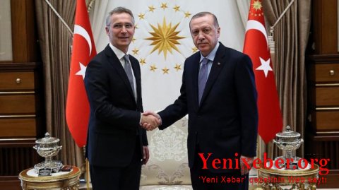 Ərdoğan NATO Baş katibi ilə Ukrayna böhranını müzakirə edib
