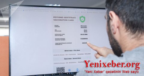Bu gündən vaksinasiya ilə bağlı -