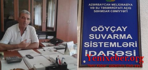Göyçay Suvarma Sistemləri İdarəsinin rəisi vətəndaşı intihara məcbur edib(?)-