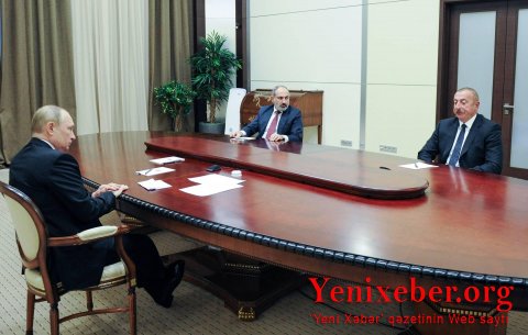 SOÇİDƏ ÜÇTƏRƏFLİ GÖRÜŞ BİTDİ - Qəbul olunan bəyanatın TAM MƏTNİ +