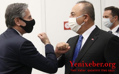Çavuşoğlu Entoni Blinken ilə görüşüb