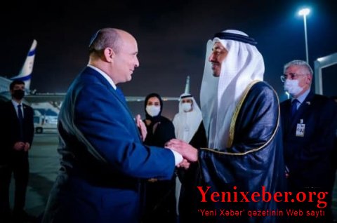  İsrailin baş naziri ilkə imza atdı: Birləşmiş Ərəb Əmirliklərinə gəlib– 