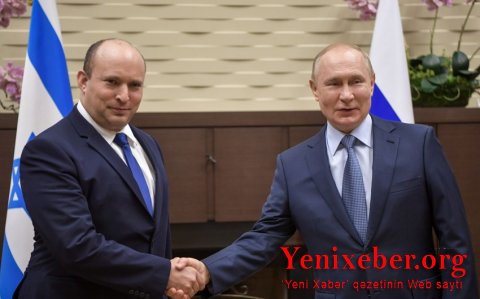 Rusiya və İsrail liderləri arasında telefon danışığı olub