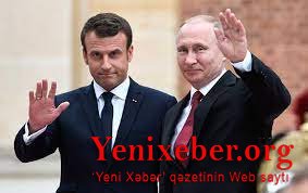 Putinlə Makron Ukraynanı müzakirə ediblər