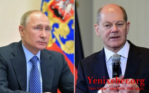 Putin və Şolts  -