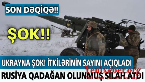 Ukraynanın son sutkadakı itkiləri açıqlandı-