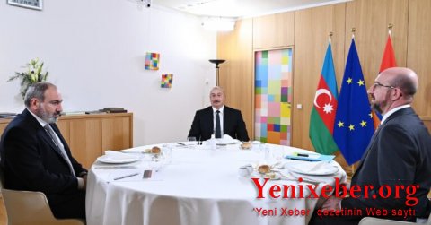 Brüsseldə Əliyev-Mişel-Paşinyan görüşü başlayıb-