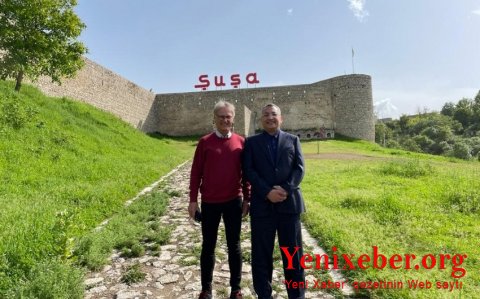 Almaniya səfiri Şuşada səfərdədir