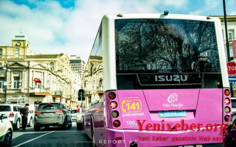 "32 müntəzəm marşrut xətti üzrə gecikmələr var" -