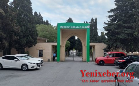 Noyabrın 19-dan Mərkəzi Nəbatat Bağına giriş bağlanır