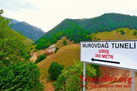 Murovdağ tunelinin inşası sürətlənib - VİDEO