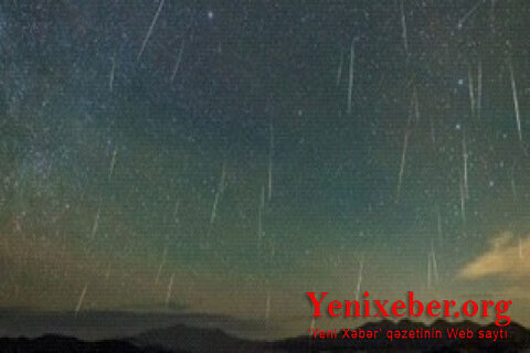 Avqustun 13-də Perseid meteor yağışı olacaq