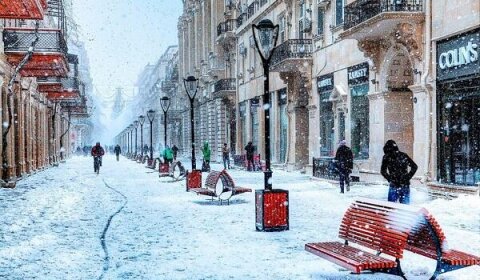 : Bakıda 4 dərəcə şaxta olacaq