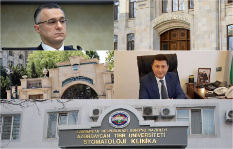 Tibb Universiteti Stomatoloji Klinikada müəmmalı təmir işləri aparır –